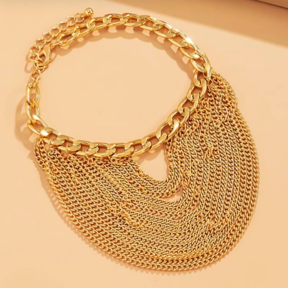 Gold "Shoe Jewelry" Anklet! - Picture 2 of 8